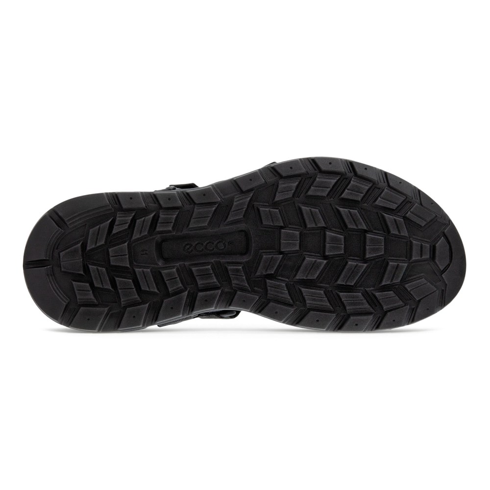 ECCO Mens Sandals Black - Exowrap 3S Velcro - FUP-703418